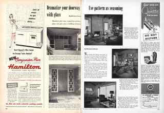 Better Homes & Gardens September 1953 Magazine Article: Page 226