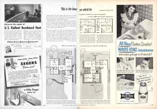 Better Homes & Gardens September 1953 Magazine Article: Page 260