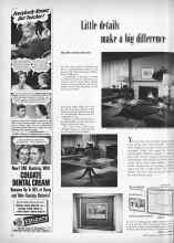Better Homes & Gardens October 1953 Magazine Article: Little details make a big difference