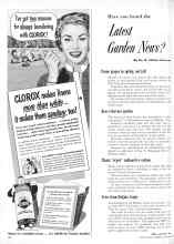 Better Homes & Gardens October 1953 Magazine Article: Have you heard the Latest Garden News?