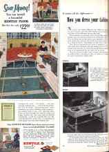 Better Homes & Gardens October 1953 Magazine Article: How you dress your tables