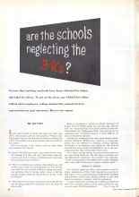 Better Homes & Gardens October 1953 Magazine Article: are the schools neglecting the 3-R's?