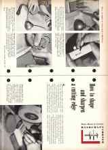 Better Homes & Gardens October 1953 Magazine Article: How to shape and sharpen a cutting edge