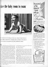 Better Homes & Gardens October 1953 Magazine Article: Give the baby room to roam