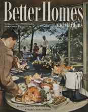 Better Homes & Gardens October 1953 Magazine Cover