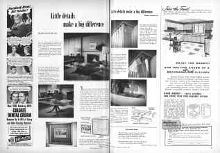 Better Homes & Gardens October 1953 Magazine Article: Page 18