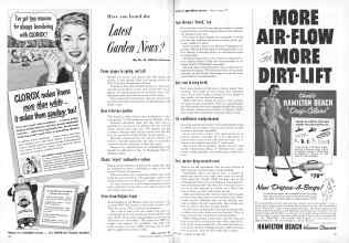 Better Homes & Gardens October 1953 Magazine Article: Page 22