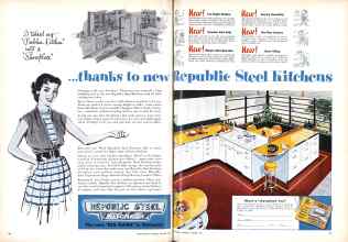 Better Homes & Gardens October 1953 Magazine Article: Page 46