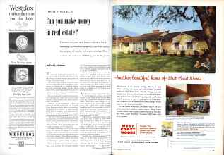 Better Homes & Gardens October 1953 Magazine Article: Page 48
