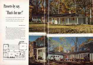 Better Homes & Gardens October 1953 Magazine Article: Passers-by say,