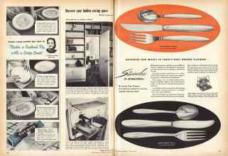 Better Homes & Gardens October 1953 Magazine Article: Page 154