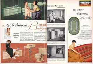 Better Homes & Gardens October 1953 Magazine Article: Page 168