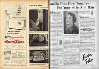 Better Homes & Gardens October 1953 Magazine Article: Page 182
