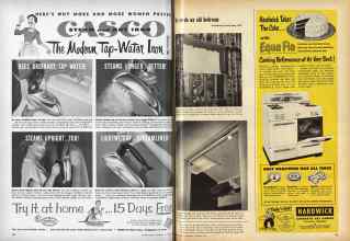 Better Homes & Gardens October 1953 Magazine Article: Page 184