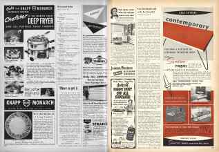 Better Homes & Gardens October 1953 Magazine Article: Page 192