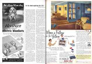 Better Homes & Gardens October 1953 Magazine Article: Page 204