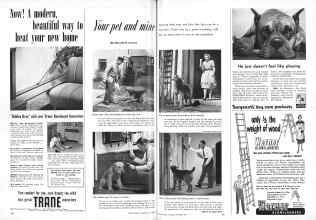 Better Homes & Gardens October 1953 Magazine Article: Your pet and mine