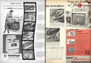 Better Homes & Gardens October 1953 Magazine Article: Page 224