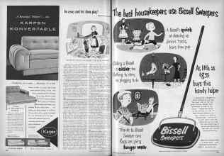 Better Homes & Gardens October 1953 Magazine Article: Page 268