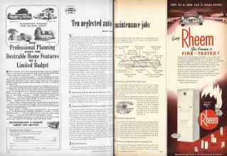 Better Homes & Gardens October 1953 Magazine Article: THE FAMILY CAR