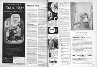 Better Homes & Gardens October 1953 Magazine Article: Page 282