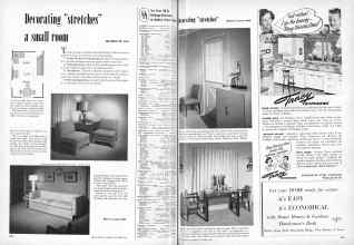 Better Homes & Gardens October 1953 Magazine Article: Page 286
