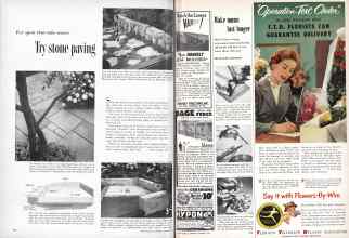 Better Homes & Gardens October 1953 Magazine Article: Page 312