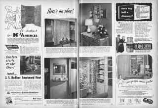Better Homes & Gardens October 1953 Magazine Article: Page 328