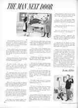 Better Homes & Gardens November 1953 Magazine Article: THE MAN NEXT DOOR