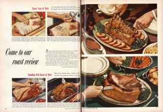 Better Homes & Gardens November 1953 Magazine Article: Page 92