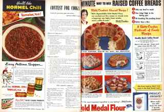 Better Homes & Gardens November 1953 Magazine Article: Page 128