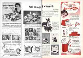 Better Homes & Gardens November 1953 Magazine Article: Page 156