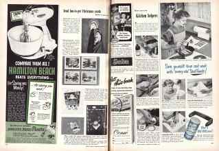 Better Homes & Gardens November 1953 Magazine Article: Page 158
