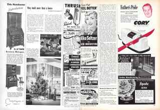 Better Homes & Gardens November 1953 Magazine Article: Page 176