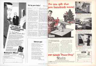 Better Homes & Gardens November 1953 Magazine Article: Page 190