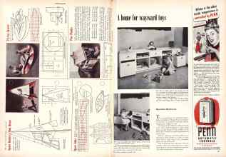 Better Homes & Gardens November 1953 Magazine Article: Page 196