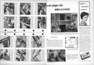 Better Homes & Gardens November 1953 Magazine Article: Page 204