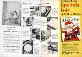 Better Homes & Gardens November 1953 Magazine Article: Page 210