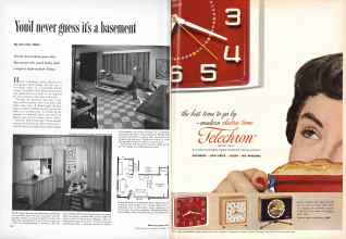 Better Homes & Gardens November 1953 Magazine Article: Page 218