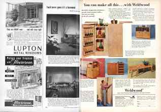 Better Homes & Gardens November 1953 Magazine Article: Page 222