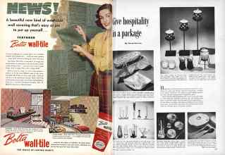 Better Homes & Gardens November 1953 Magazine Article: Page 226