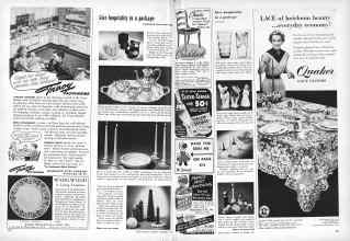 Better Homes & Gardens November 1953 Magazine Article: Page 230