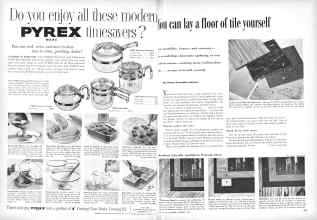 Better Homes & Gardens November 1953 Magazine Article: Page 244