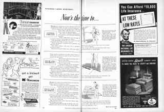 Better Homes & Gardens November 1953 Magazine Article: Now's the time to . . .
