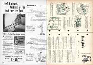 Better Homes & Gardens November 1953 Magazine Article: Page 256