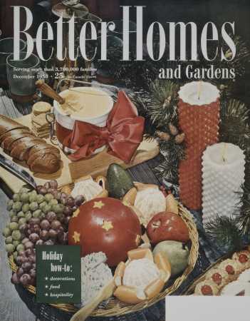 Better Homes & Gardens December 1953 Magazine Cover