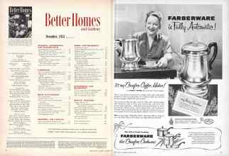 Better Homes & Gardens December 1953 Magazine Article: Page 4
