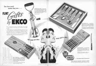 Better Homes & Gardens December 1953 Magazine Article: Page 10