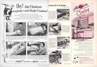 Better Homes & Gardens December 1953 Magazine Article: Page 14
