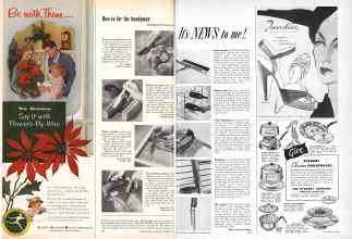Better Homes & Gardens December 1953 Magazine Article: Page 42